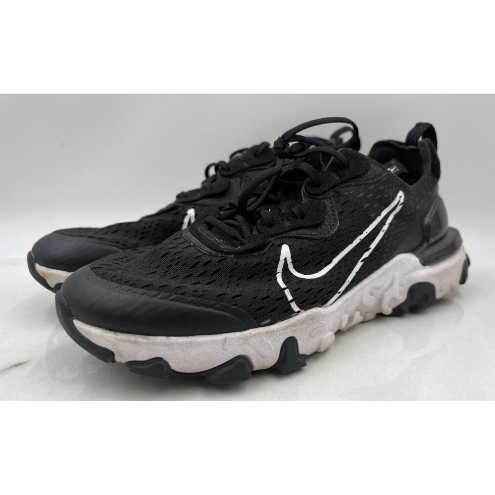 Nike Shoes Women's Sz 8 React Vision Black/ White CD6888-006 Youth Sz 6